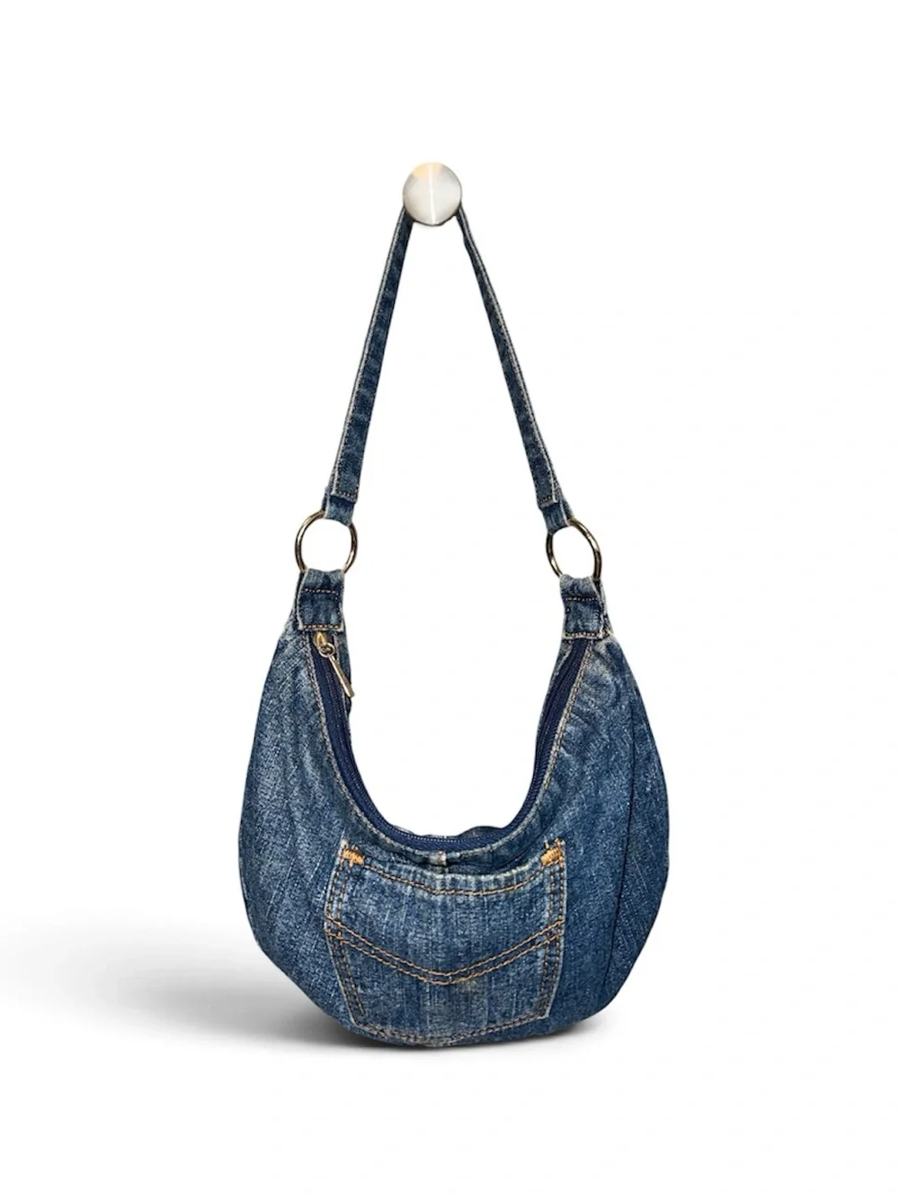 Limited Too Denim Hobo Shoulder Bag in Blue